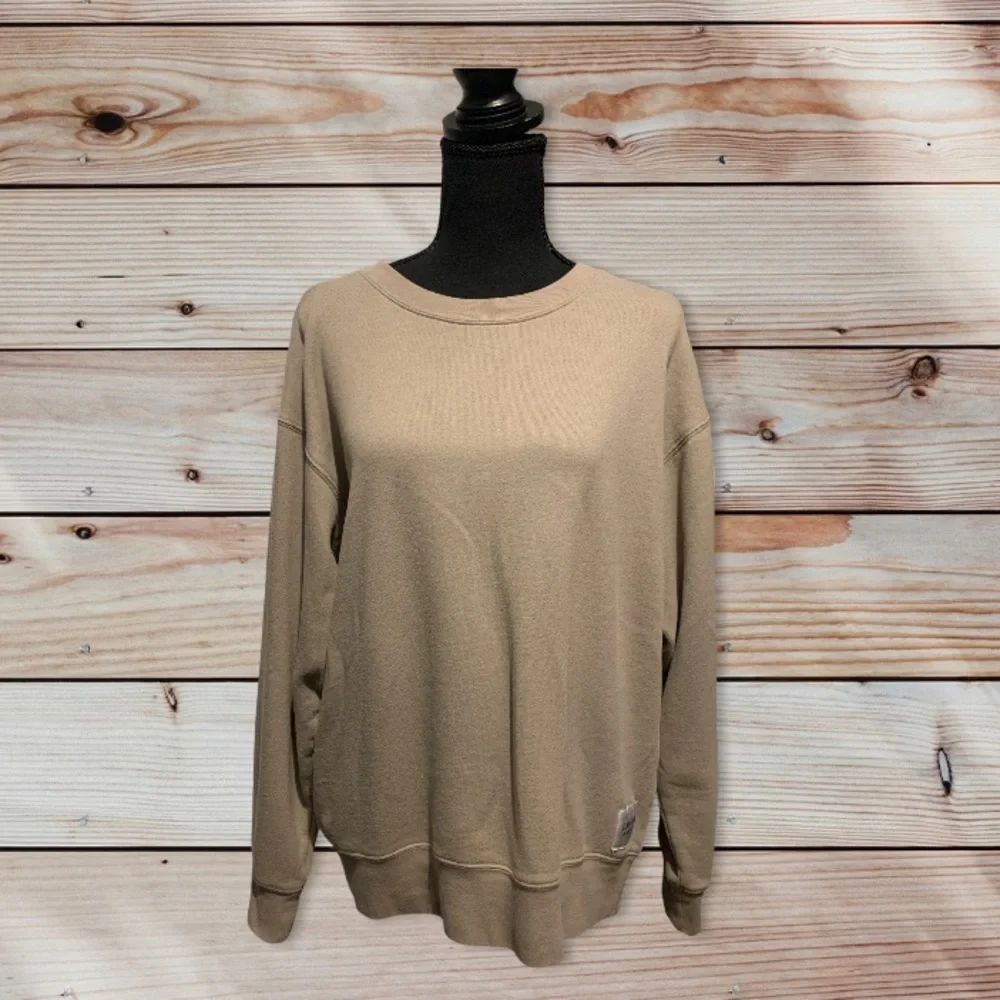 Calvin Klein Women’s Crew Neck Beige Sweater Size:Small - Picture 1 of 8